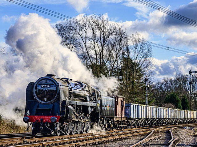 A day of Winter steam photography featuring black 9F No.92214 on as many minerals as we can muster